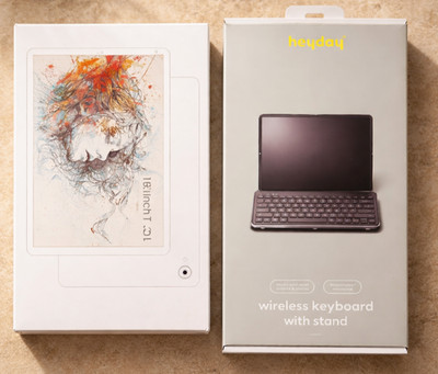 10.1'' Android 14 Tablet 128GB 4GB RAM WiFi + Bluetooth Keyboard Bundle