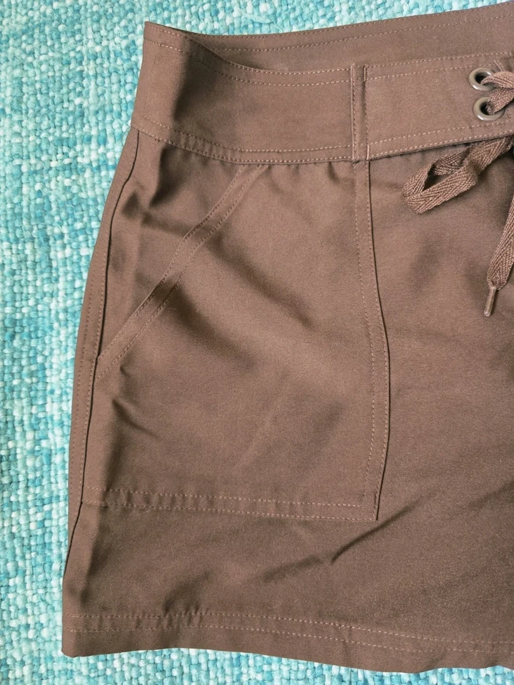 Pantalones cortos de natación Craft&Brow para mujer marrón S Foto 4 de 4