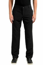 Dolce & Gabbana Men's 100% Wool Striped Dress Pants US 32 IT 48