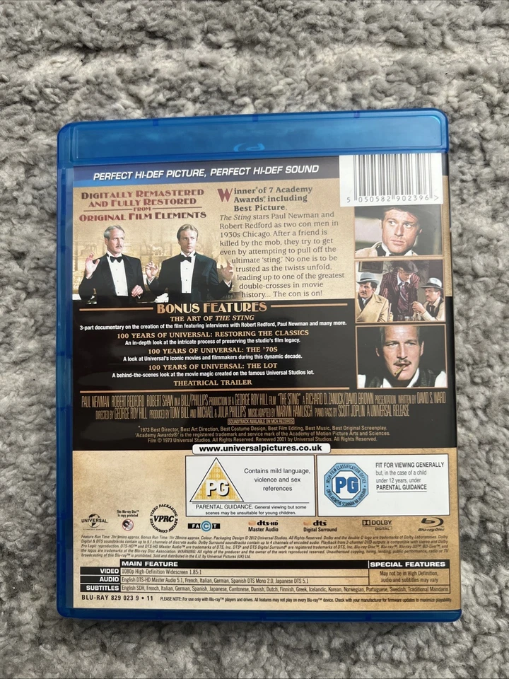 The Sting (Blu-ray, 2012) - Image 2 of 4