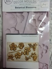 Redesign With Prima Silicone Mold Mould Decor Botanical Blossoms Cherry Floral