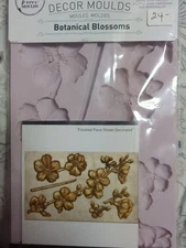 Redesign With Prima Silicone Mold Mould Decor Botanical Blossoms Cherry Floral
