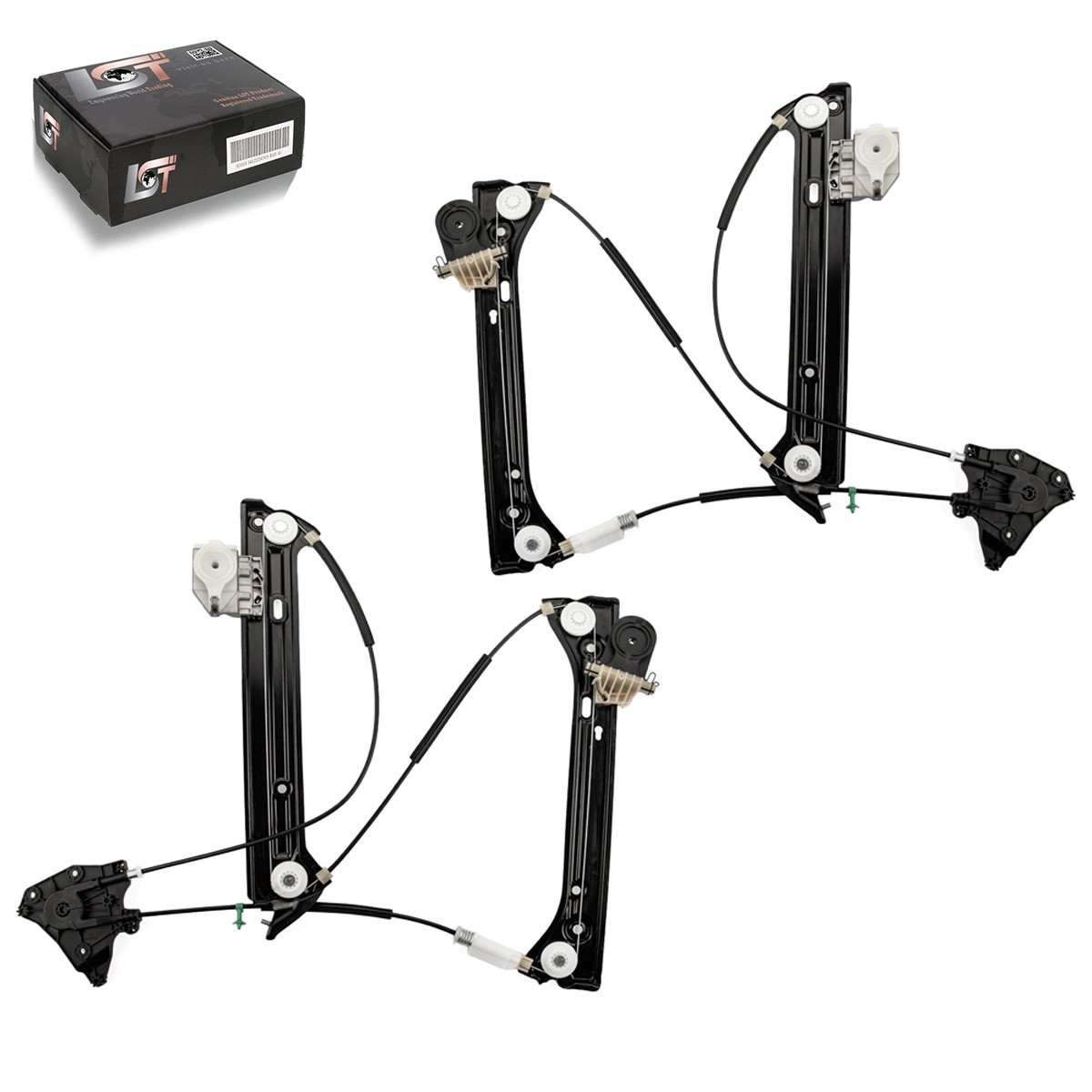 2x Electric Window Lifter Front Left Right 2 Door for FORD FIESTA 6 VI