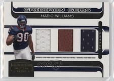2006 Donruss Gridiron Gear Rookie Gems Trios 29/50 Mario Williams #227 0jd0