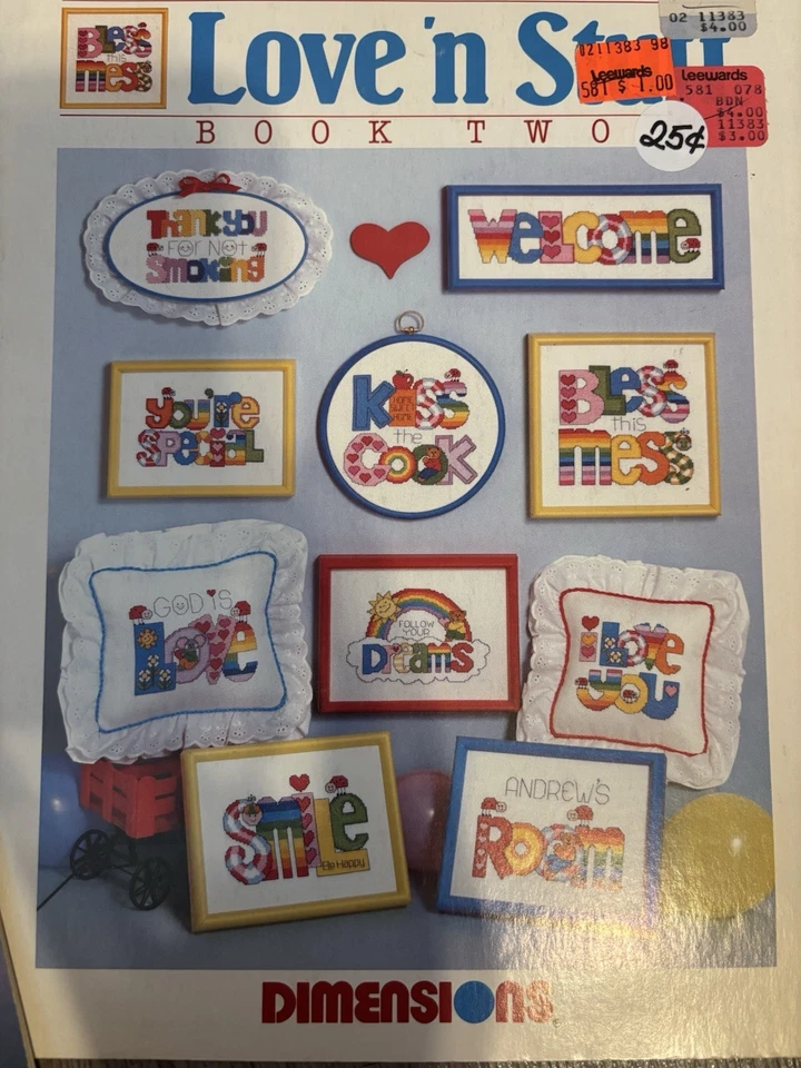 Cross Stitch Pattern Lot Religious Theme Leisure Arts Jeremiah Junction Hollie - Image 4 of 4