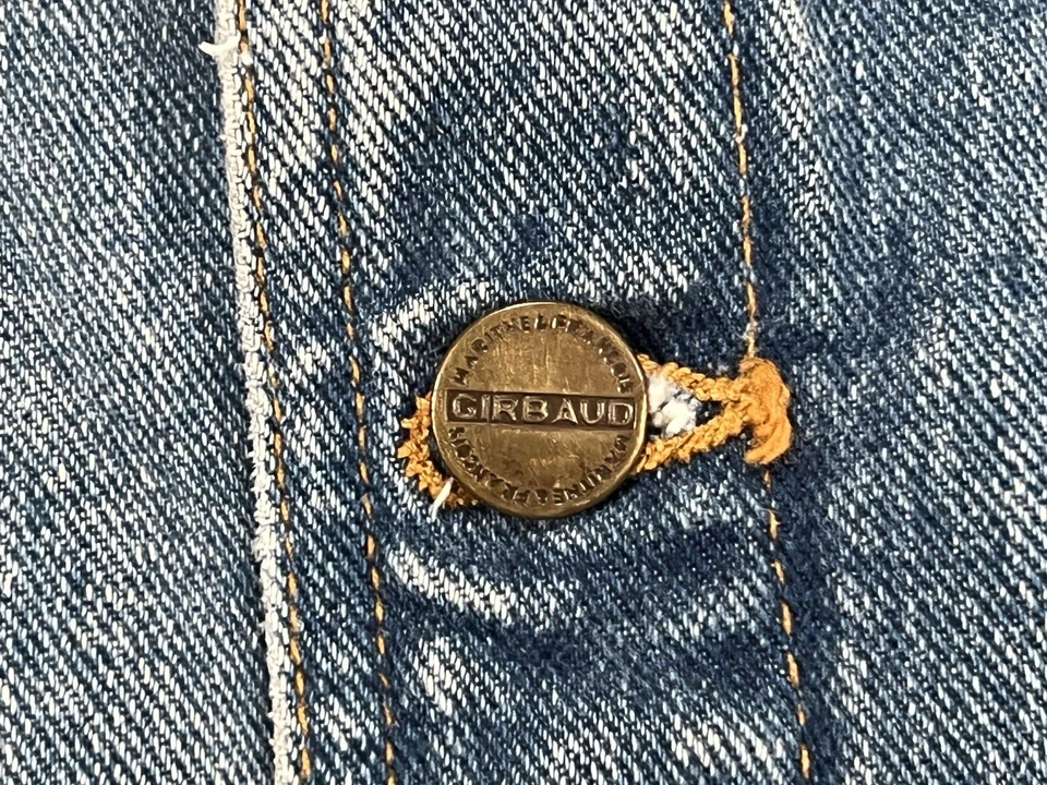 Chaqueta Jean Camionero Marithe Girbaud Francois De Colección Años 90 Denim Estilo Detroit EE. UU. L Foto 3 de 4