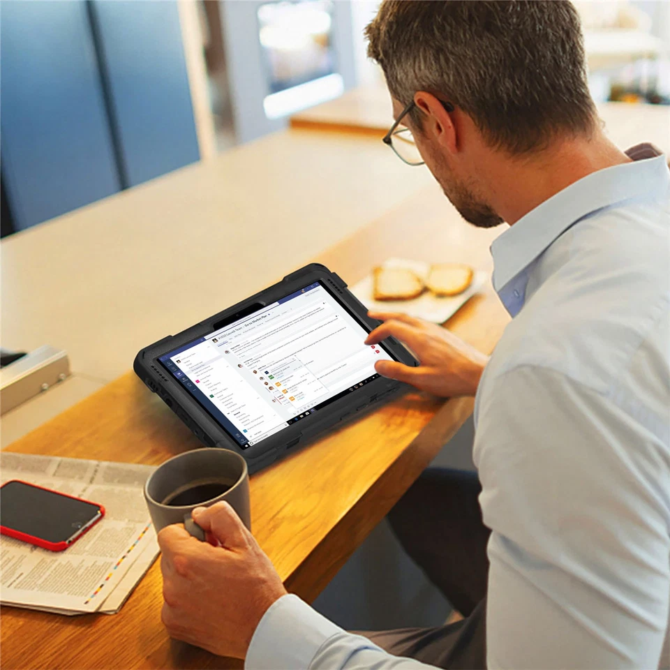 Case Microsoft Surface Go 10.1 / Go 2 Hybrid Handle Crutch Shoulder Strap - Image 3 of 4