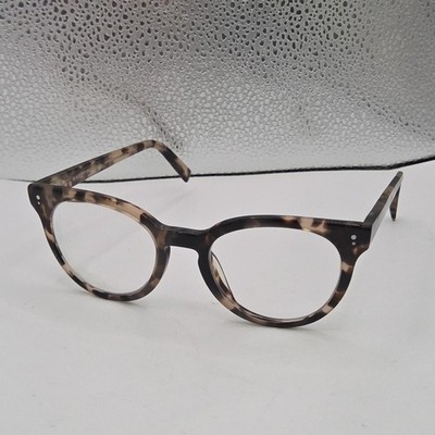 WARBY PARKER  TAYE W  223 Beige Brown Tortoise 49-20-142 Eyeglasses Frame 