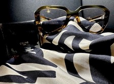 Celine Paris Tortoise Shell Tinted Glasses EUC