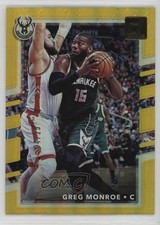 2017-18 Panini Donruss Holo Yellow Laser 4/25 Greg Monroe #82 r9d
