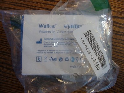 Wellue Fingertip Pulse Oximeter Blood Oxygen Saturation Monitor with Batteries