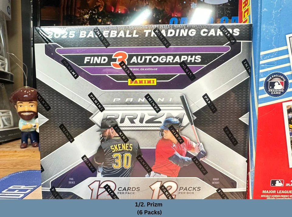 Atlanta Braves Hobby Box BREAK 24-25 MLB 1/2 Topps Update 1/2 Prizm - Image 4 of 4