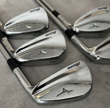 Mizuno MP 5 irons, 6-PW, Stiff Flex Project X Rifle Steel Shafts, +0.25” Longer