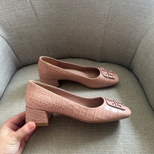 NWOT: Tory Burch Georgia Snake Skin Pump sz 5.5