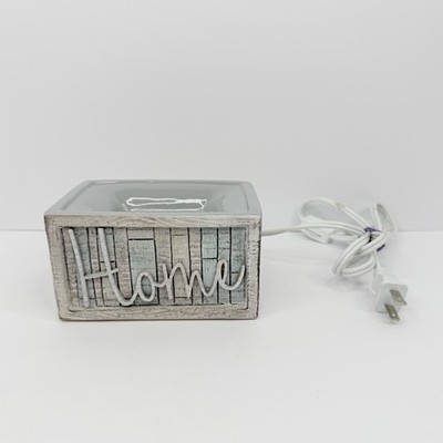 Scentsy Wherever I'm With You Home Elements Wax Warmer Rustic Tested Working