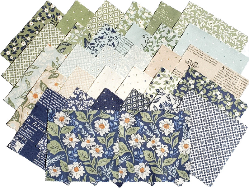 TRUE LOVE Charm Pack from MODA - (42) 5" fabric squares set - #5260PP