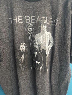 Authentic Beatles John Lennon Paul McCartney Ringo George Harrison T-Shirt XXL