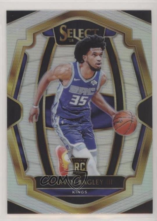 2018 Panini Select Premier Level Silver Prizm Marvin Bagley III Rookie RC 1hs9