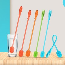 Kitchen Hygiene Cleaning Cup Brush Pacifier Brush Long Handle Brush Multifunc