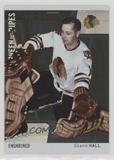 2002-03 ITG Be A Player Between the Pipes Enshrined Glenn Hall #117 HOF t4m