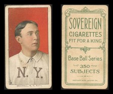 T206 Al Bridwell Portrait No Cap ~~ GD-VG condition ~~ Sovereign 350