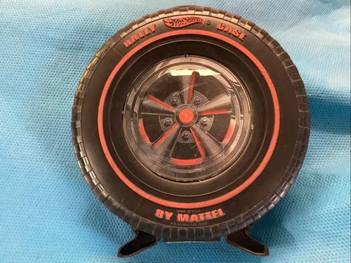 vintage hot wheels car rally case