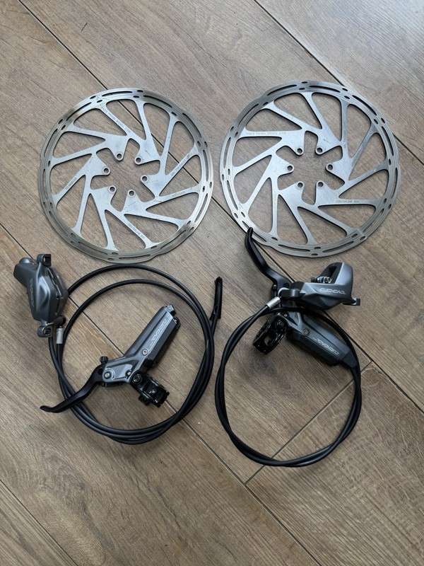SRAM Code Bronze Stealth Disc Brake Set 4-Piston with Discs