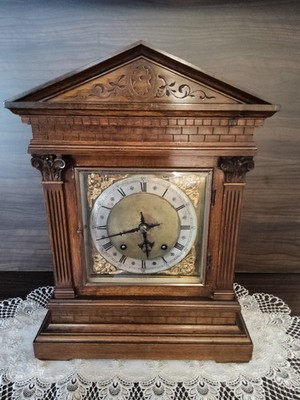 Stockuhr, Architekturuhr, Tischuhr, Winterhalder Schwarzwald,Deutschland um 1890