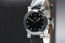 【EXC+5/N Battery,Box】MOVADO VIZIO 83 C2 878 Black Dial Qz Men's Watch From JAPAN