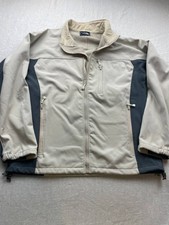 The North Face Apex Bionic Jacket Mens Medium Blue Gray Softshell Outdoor