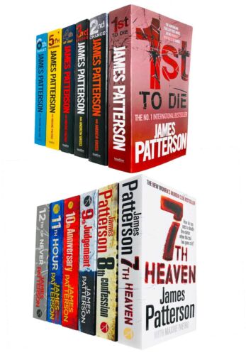 Womens Murder Club Collection James Patterson 12 Books Set (1-12) Brand New - Picture 1 of 1