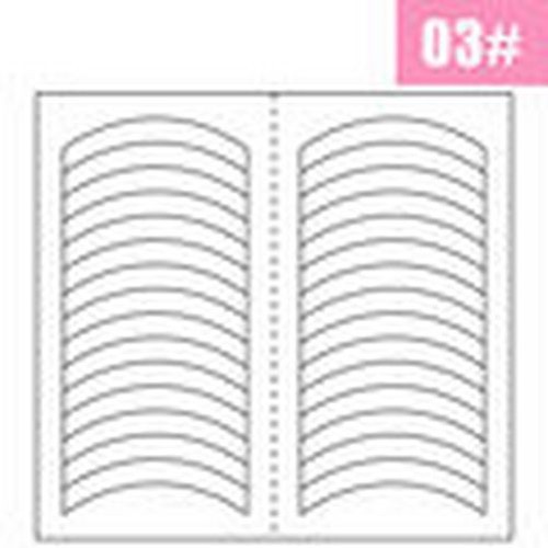 Manicure Nail Guide Line Sticker - French Tip Geometric Nail Decor Sticker 2spcs - Picture 4 of 31