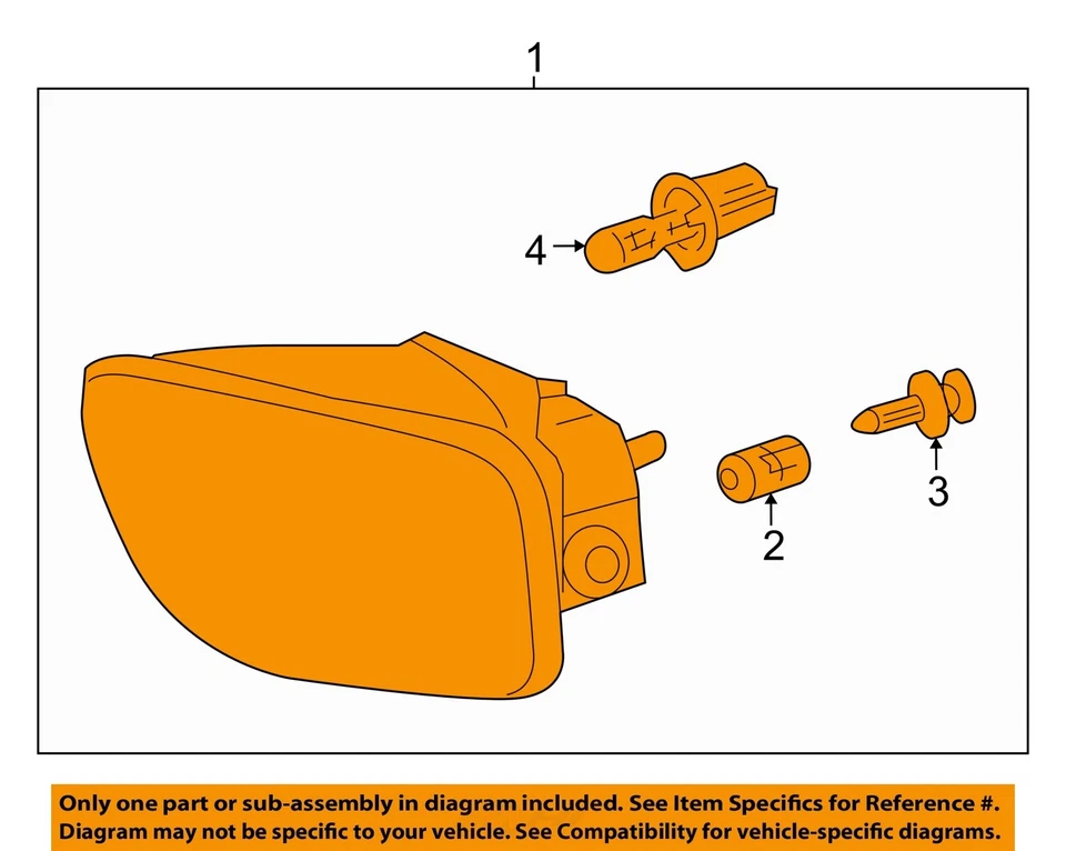 Luz de conducción usada se adapta a: Oldsmobile Bravada 2003 parachoques antiniebla montado grado Foto 2 de 4