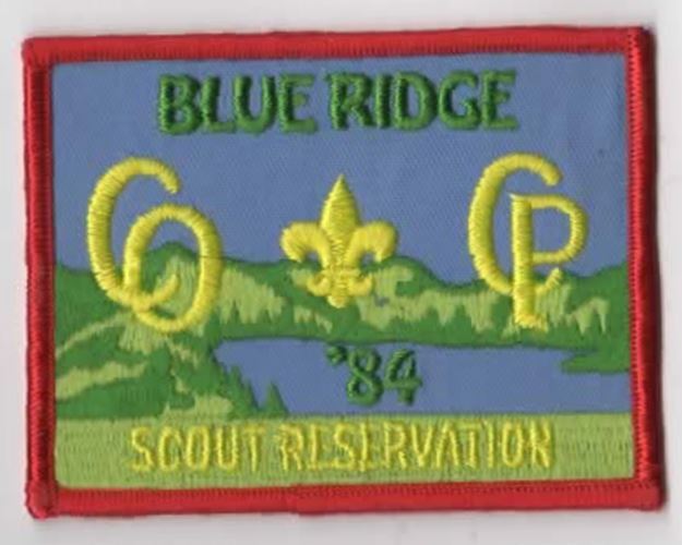 1984 Blue Ridge Scout Reservation RED Bdr. [VA550] | eBay