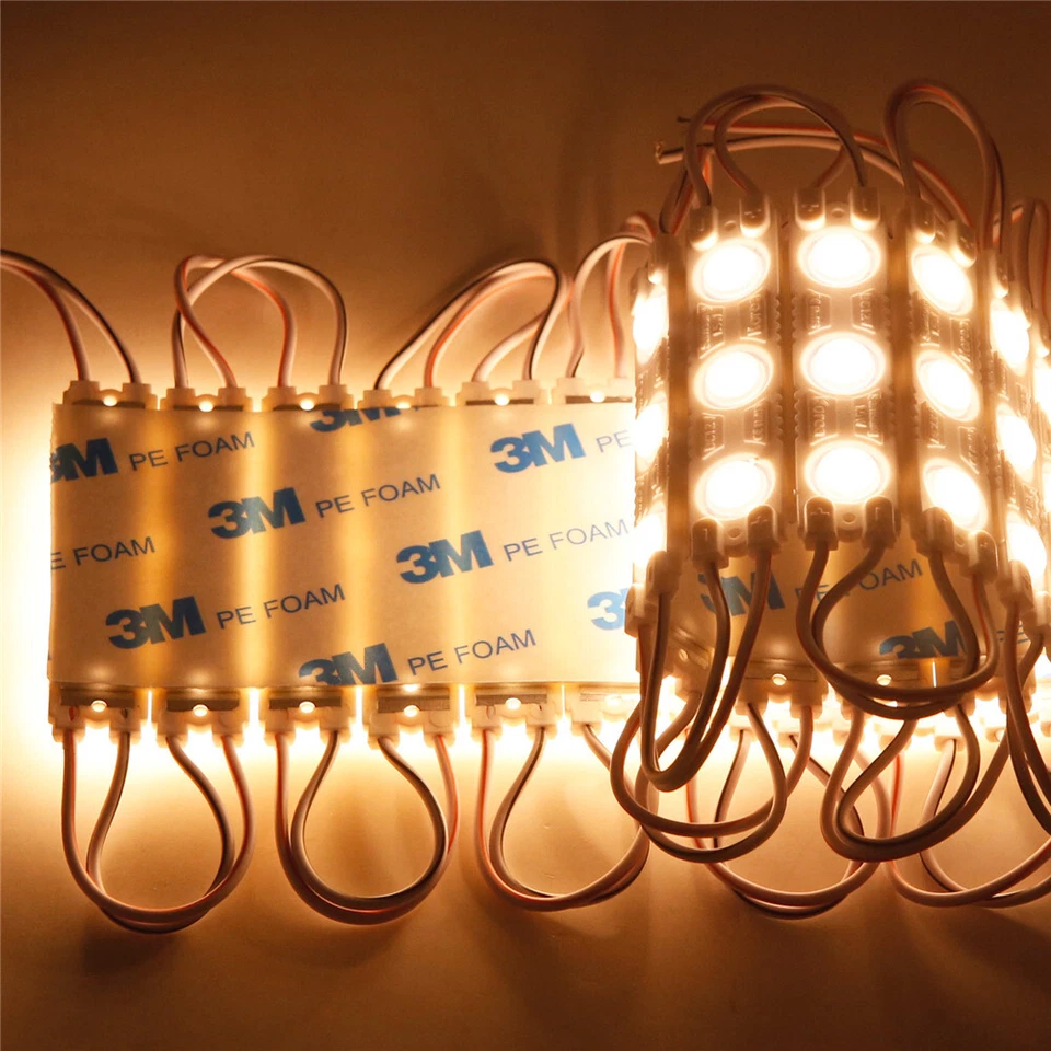 500 200 170Lumen 1.5W Warm white 2835 3 LED module Window store Front Sign light - Image 2 of 4