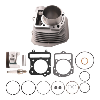 76mm Cylinder Piston Gaskets Top End Kit for Kawasaki Prairie 300 ATV  1999-2002