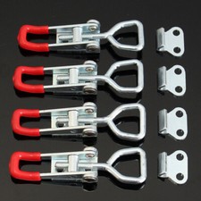 1/2/4Pcs Toggle Galvanized Iron Latch Catches Hasp for Case Box Chest Trunk Hot