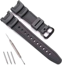 RCNZWQB Resin Replacement Watch Band Compatible with Casio SGW-100 SGW100 Men'S