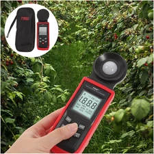 Light Meter Portable Par Meter for Led Grow Lights Recording Light Meter Gauge
