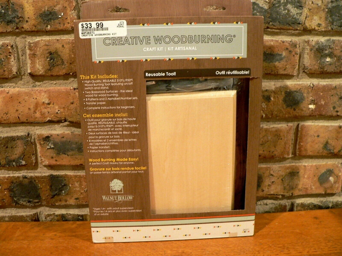 Walnut hollow creative woodburner kit discount