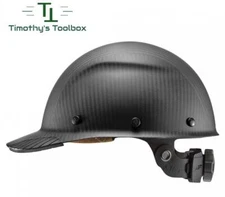 Lift Safety Dax Carbon Fiber Cap Hard Hat Matte Black