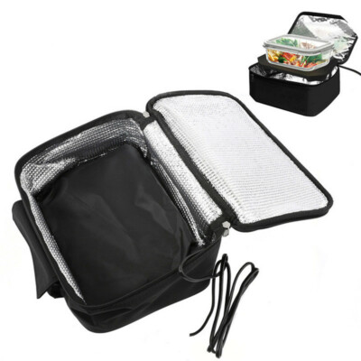 Portable Car Electric Heating Bag 12VMeal Food Warmer Container Heated Lunch Box