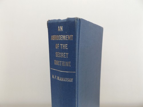 1966 THEOSOPHY "An ABRIDGEMENT of THE SECRET DOCTRINE" by H.P. Blavatsky OCCULT - Imagen 2 de 11