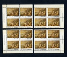 CANADA 1971  Paul Kane  Set of plate blocks  SG686  MNH    SALE  6x++++X