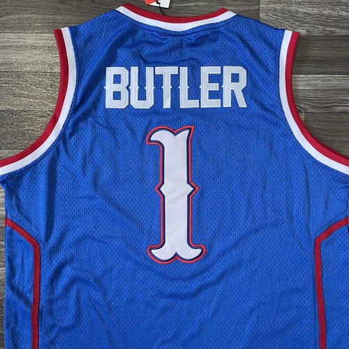 Headgear Tomball Highschool Jimmy Butler Basketball Jersey Men’s XL Red Blue NWT - Picture 6 of 10