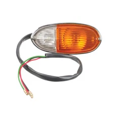 Lucas L715 front side and indicator lamp. Amber and clear lens
