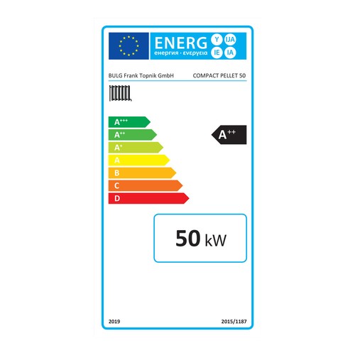 BULG Compact Pellet 49 KW - caldaia a pellet - accumulo igienico e sollevamento ritorno - Foto 12 di 15