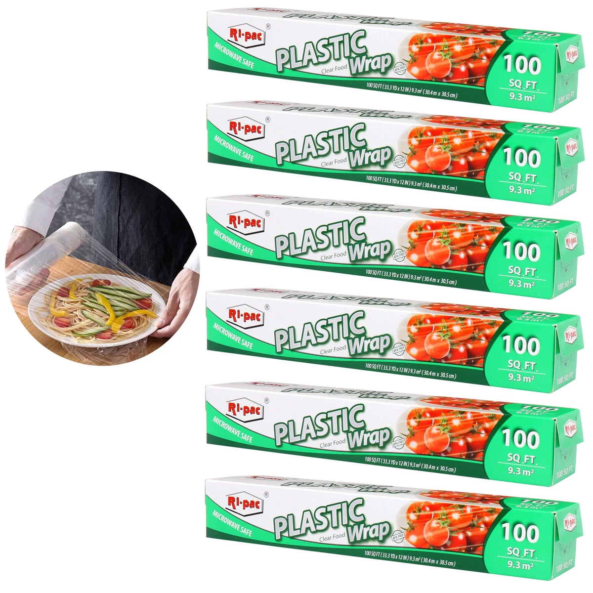Cling cheap wrap microwave
