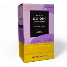 Avry Jelly Spa Pedicure Foot Bath - Lavender 30 Sets
