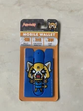 Wallet Credit Card Cash Holder Pouch Stick-On Mobile Phone Pocket .